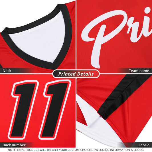 Custom Reversible Mesh Basketball Jersey Personalized Double Side Tops